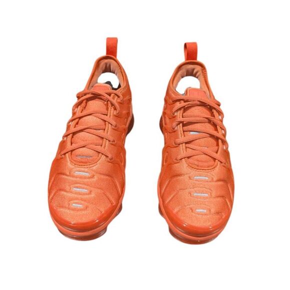 NWD NIKE Air VaporMax Plus 'Triple Orange' Running Shoes Size 6.5 - Picture 4 of 9